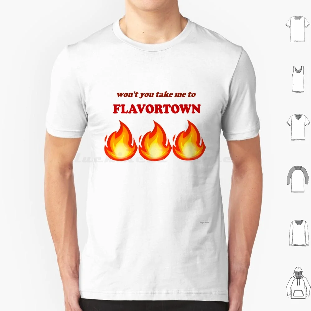 Flavortown T Shirt Men Women Kids 6Xl Guy Fieri Flavortown Donkey Sauce Meme Funkytown Song Food Bobby Flay Thats Money Bus