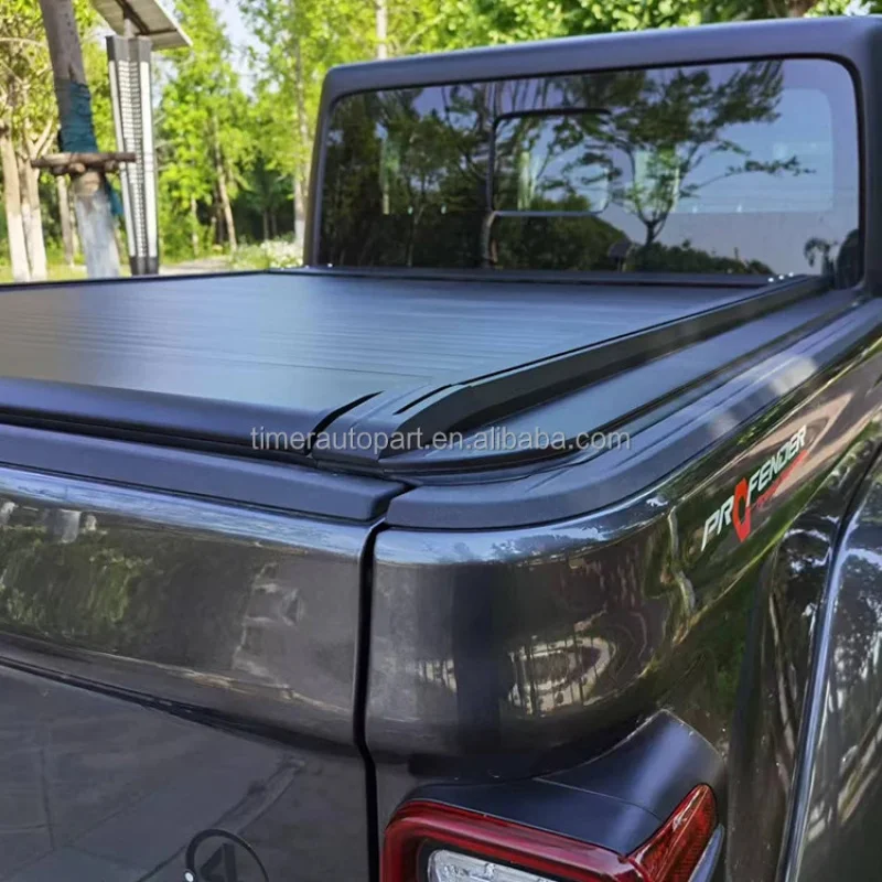 

Top quality 4x4 Offroad Best Pickup Truck Bed Covers Rolling up Foldable Shutter Lid for 2025 Gladiator