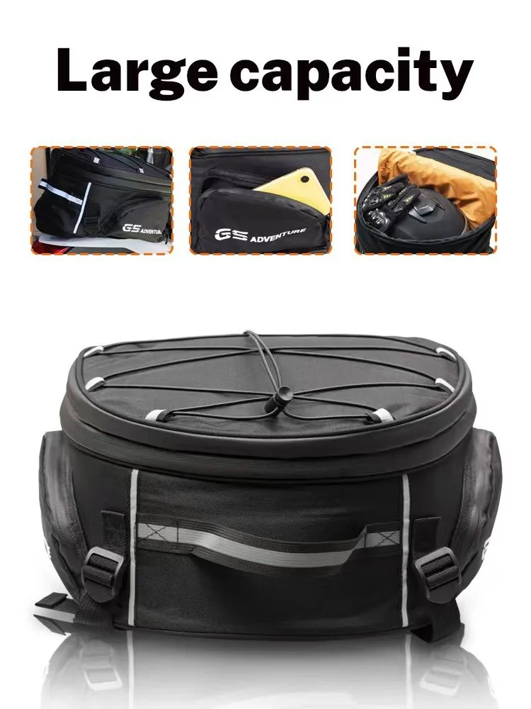 

Motorcycle Bags Saddlebag Tailbag Tail Bag Top Bags For BMW R1200GS R1250GS F 800 GS GSA F900 XR R1200RS R 1250 GS Adventure LC