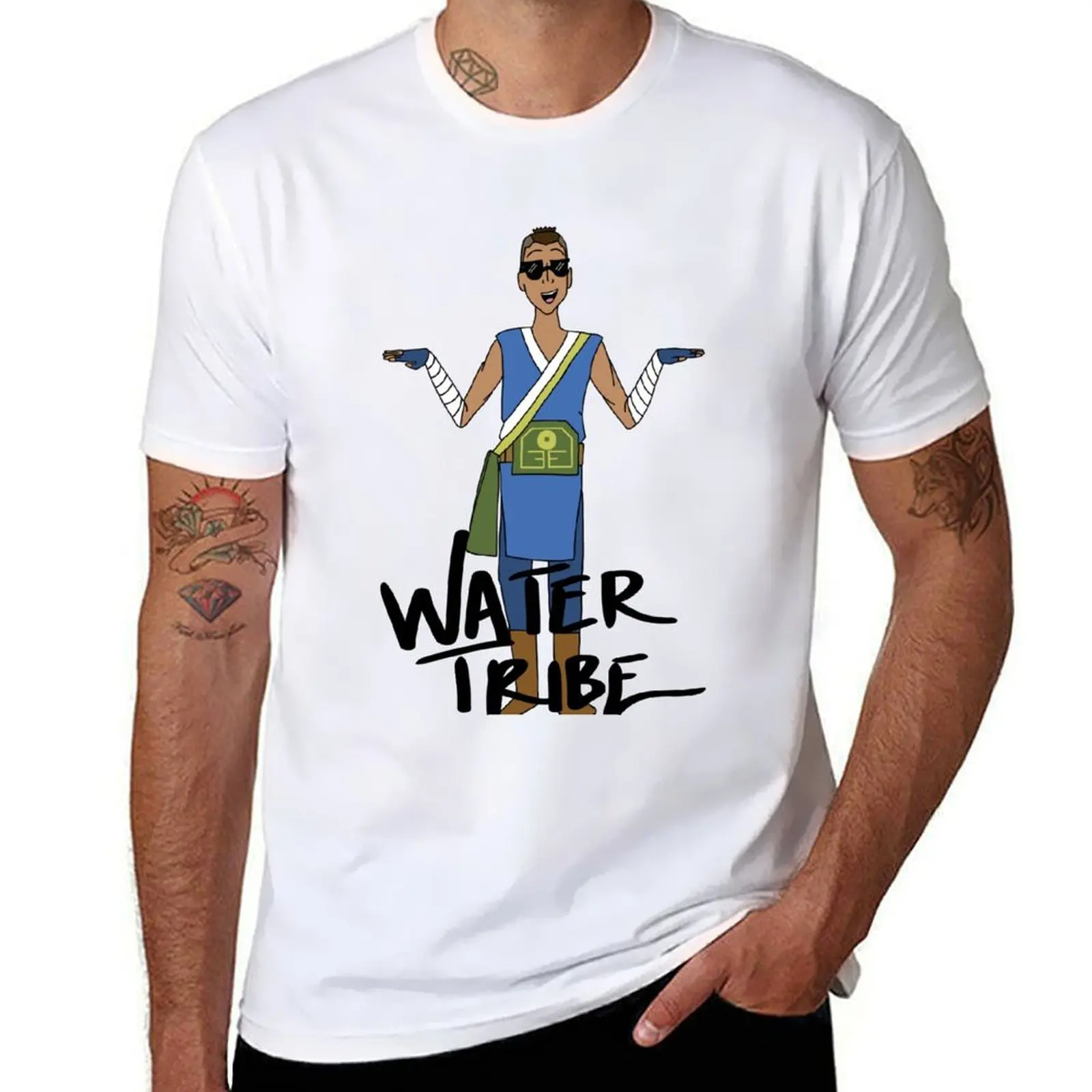 

100% ~WATER t shirt shirt T-Shirt designer man t cotton TRIBE!~ pack men shirt cotton t