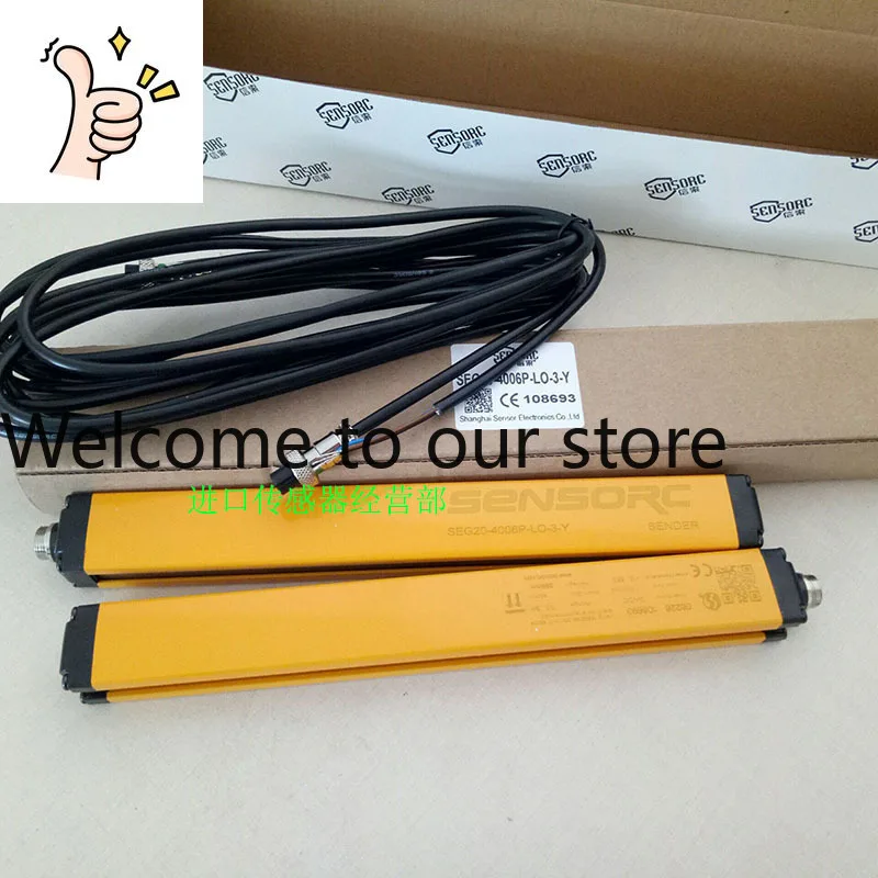 Original And Genuine Shanghai Xinsuo SENSORC SEG20-4006P-LO-3-Y Regional Light Curtain, One Penalty For False One