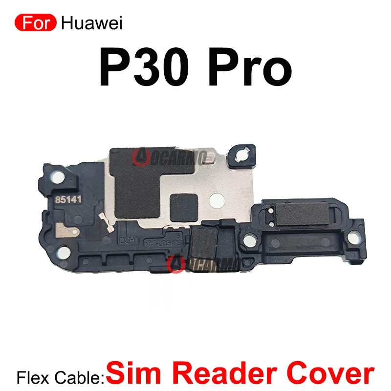 SIM Tray Reader With Mic Micphone Sim Card Cover Holder Socket For Huawei P30Pro P30 Pro Repair Replacement Part