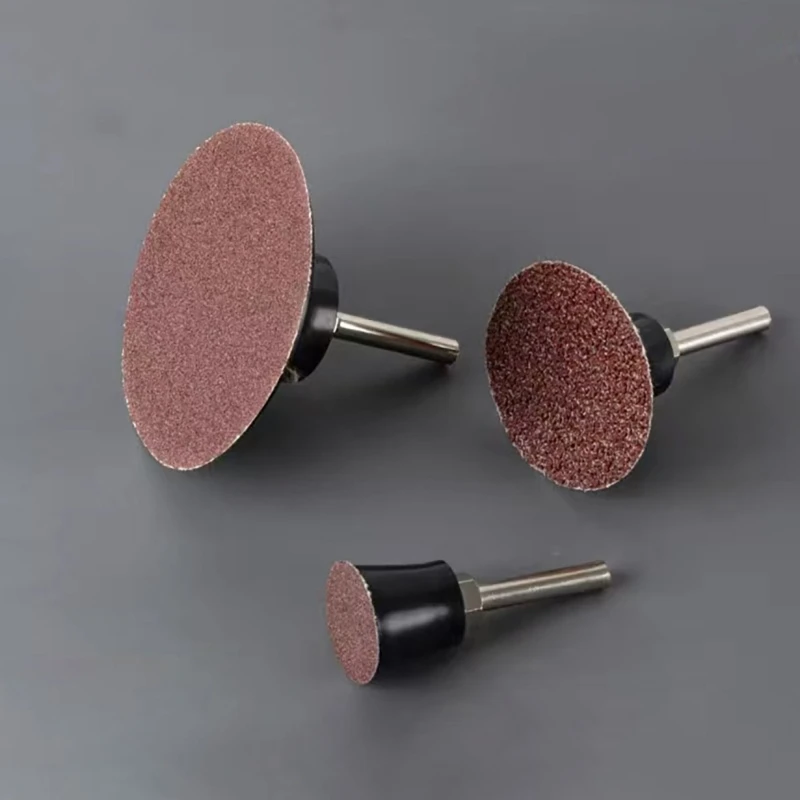 50pcs 2inch Grit Roll Lock Quick Change Sanding Discs Surface Conditioning Sanding Disc Pad P24/36/40/60/80/100/120/180/240/320