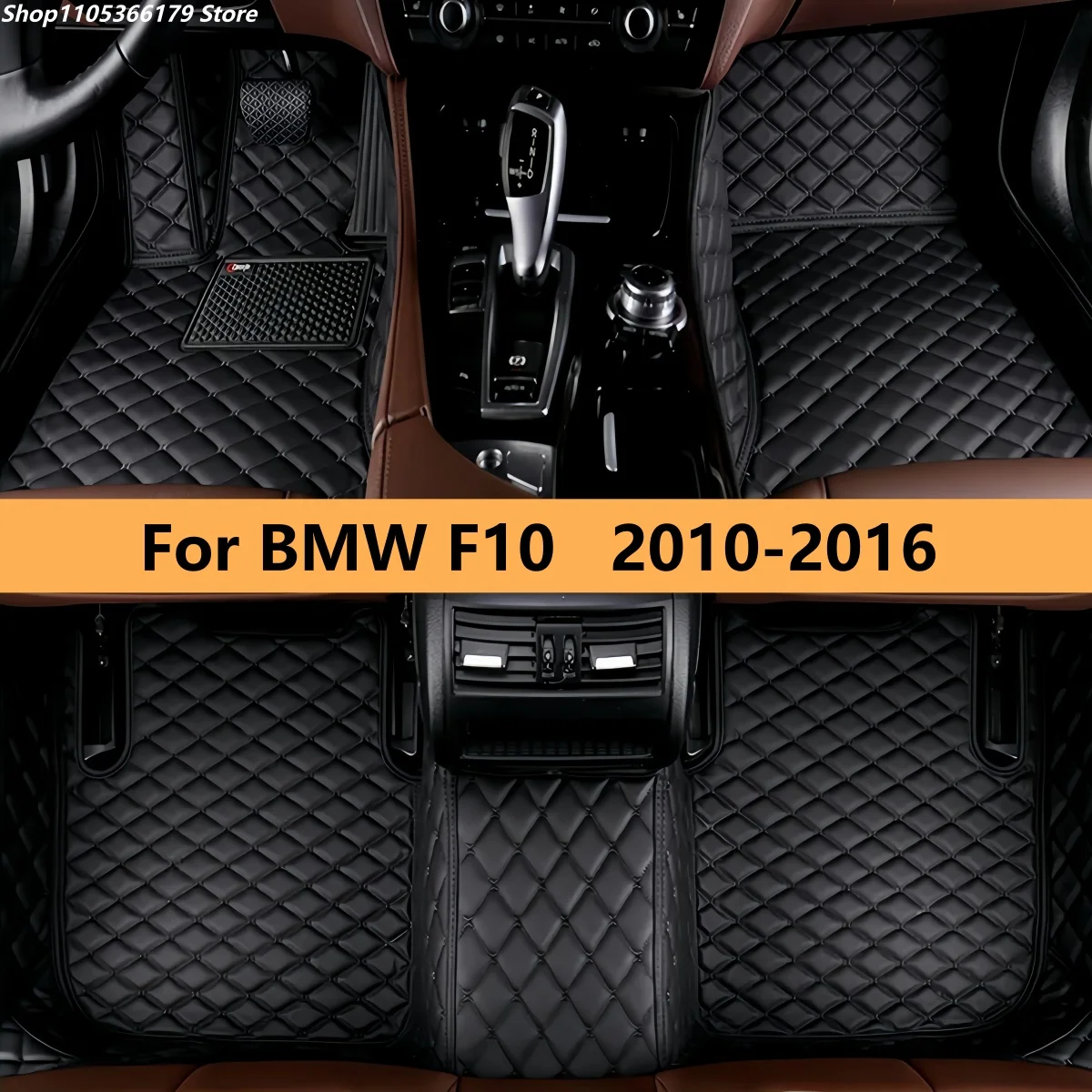

Custom Car Floor Mats For BMW F10 2010 2012 2014 2015 2016 Floor Mat Car Mat Accessories Men Women Interior Accessories