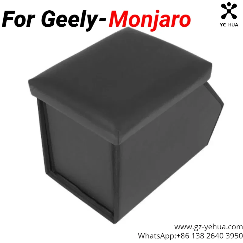 

For GEELY Monjaro Manjaro Xingyue L KX11 2022 2023 Car Rear Storage Box Seat Two Row Folding Storage Box