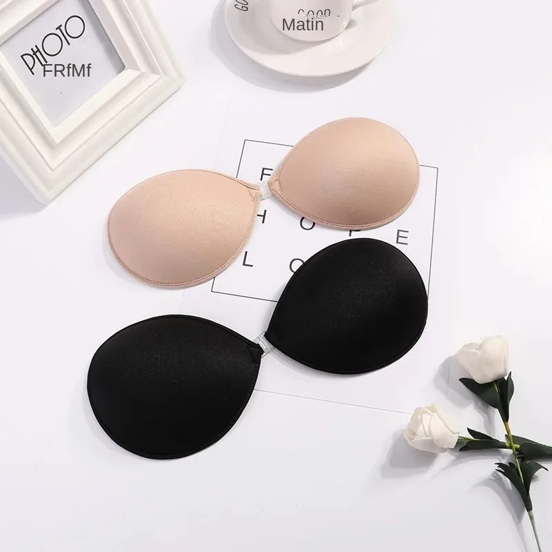 Reggiseno da donna Sexy Sujetador reggiseno Push-Up invisibile in Silicone autoadesivo chiusura anteriore senza cuciture reggiseno senza spalline appiccicoso senza schienale