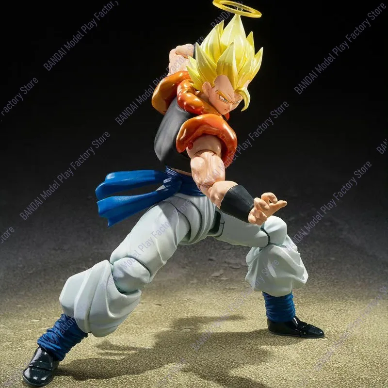Figura de acción de Dragon Ball SUPER SAIYAN GOGETA de Bandai, edición exclusiva, modelo coleccionable, juguetes de regalo para niños
