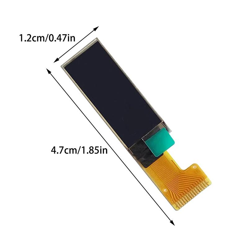 [ZY44] 1 PCS 0.91" 12832 128*32 15P SSD1306 Serial SPI PMOLED OLED Display Module Panel For Ledger Nano S