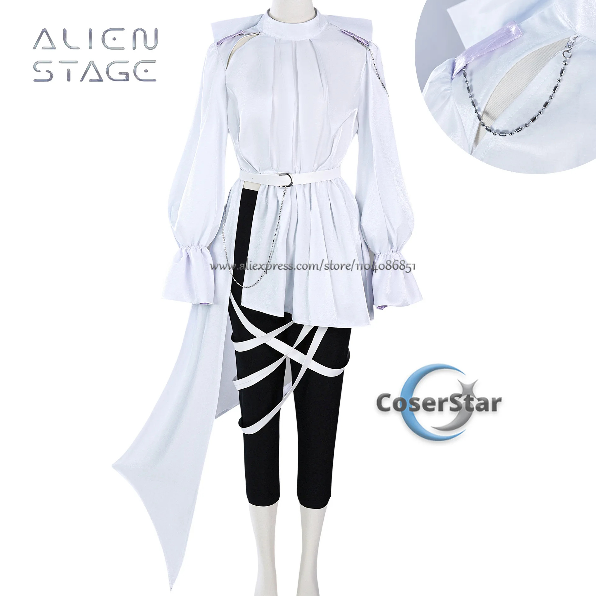 Animazione Alien STAGE Luka Mizi Costume Cosplay Ivan Abito Cosplay Carnevale Comic Party Parrucca Scarpe