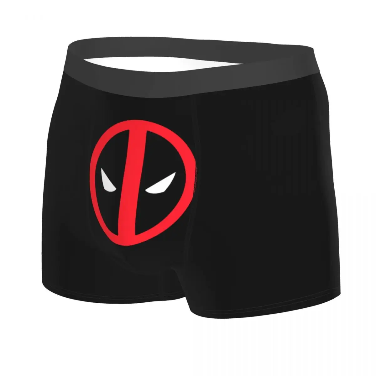 Deadpool Logo Underwear Male Printed Custom Marvel Boxer Shorts Panties Briefs Breathable Underpants