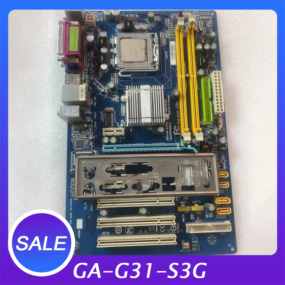 For GIGA-BYTE industrial motherboard GA-G31-S3G