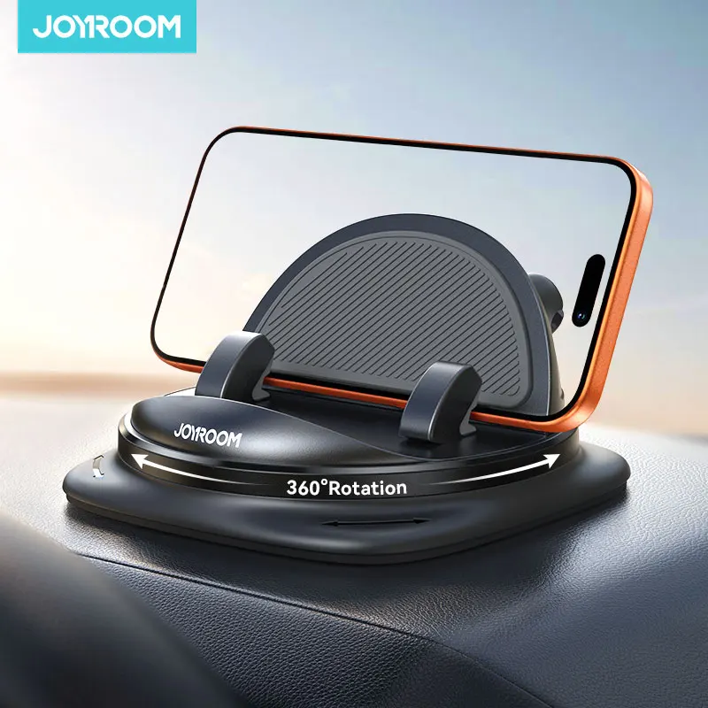 Joyroom Universal Dashboard Car Phone Holder Upgraded Reusable Silicone Phone Mount for Car Dash Anti-Slip Pad Mat Phone Holder