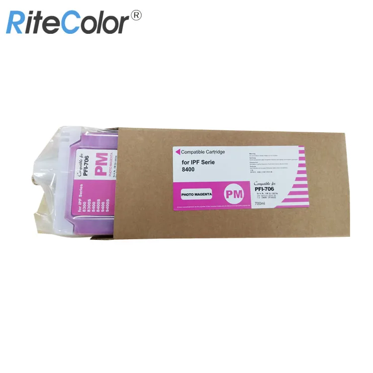 700ML Excellent Quality Compatible Ink Cartridges For Canon iPF 8300 8400 9400