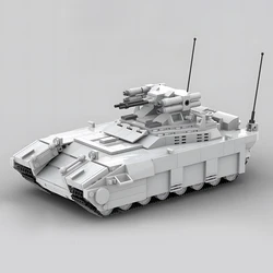 World War II tank military armored vehicle BMPT-1 war field machine police building block technology creative boy toy gift