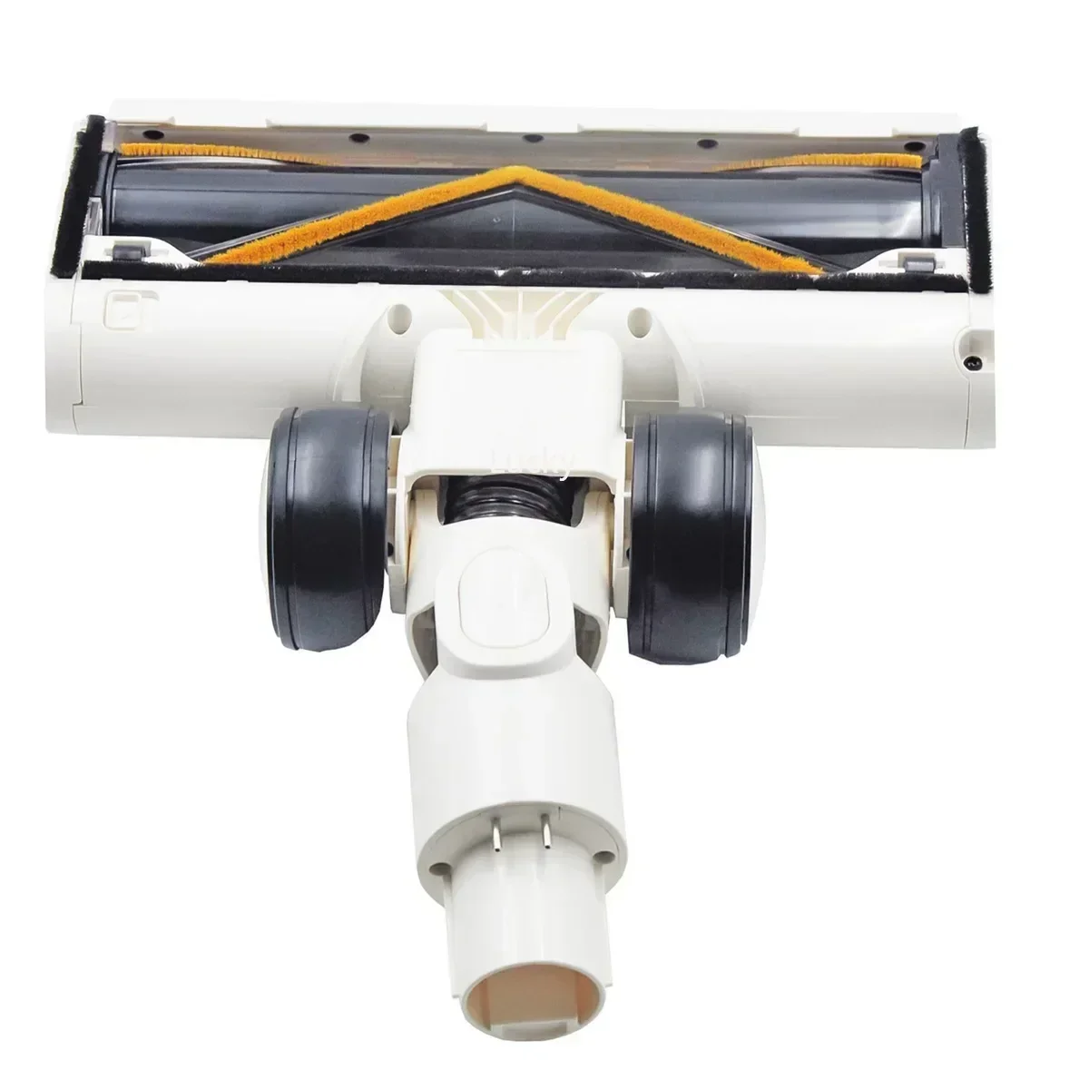 Sikat Lantai Elektrik Vacuum Update untuk Dreame T30 R10 R30 R20, Kepala Sikat Rol Lembut dengan Lampu Debu LED