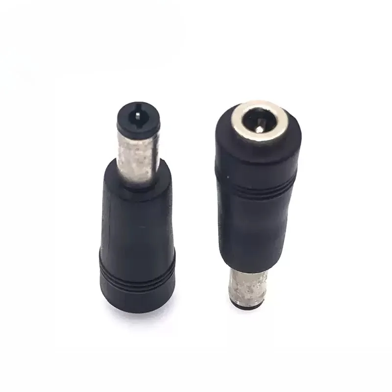 DC Adapter Converter Cable 3.5x1.35mm /5.5x2.1mm Connector Compatible Power Supply Plug Changer for Laptop/CCTV/Camera