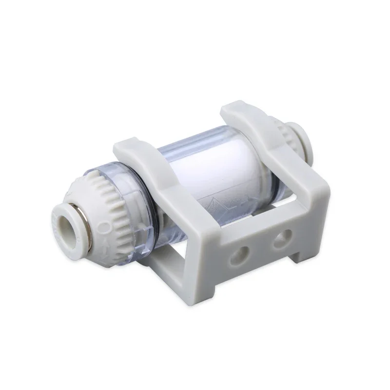 ZFC Pipeline Pneumatic Vacuum Filter In Line Removable Fiber Element For Air Suction Cup AZFC100 AZFC200 ZFC100-06B ZFC200-08B