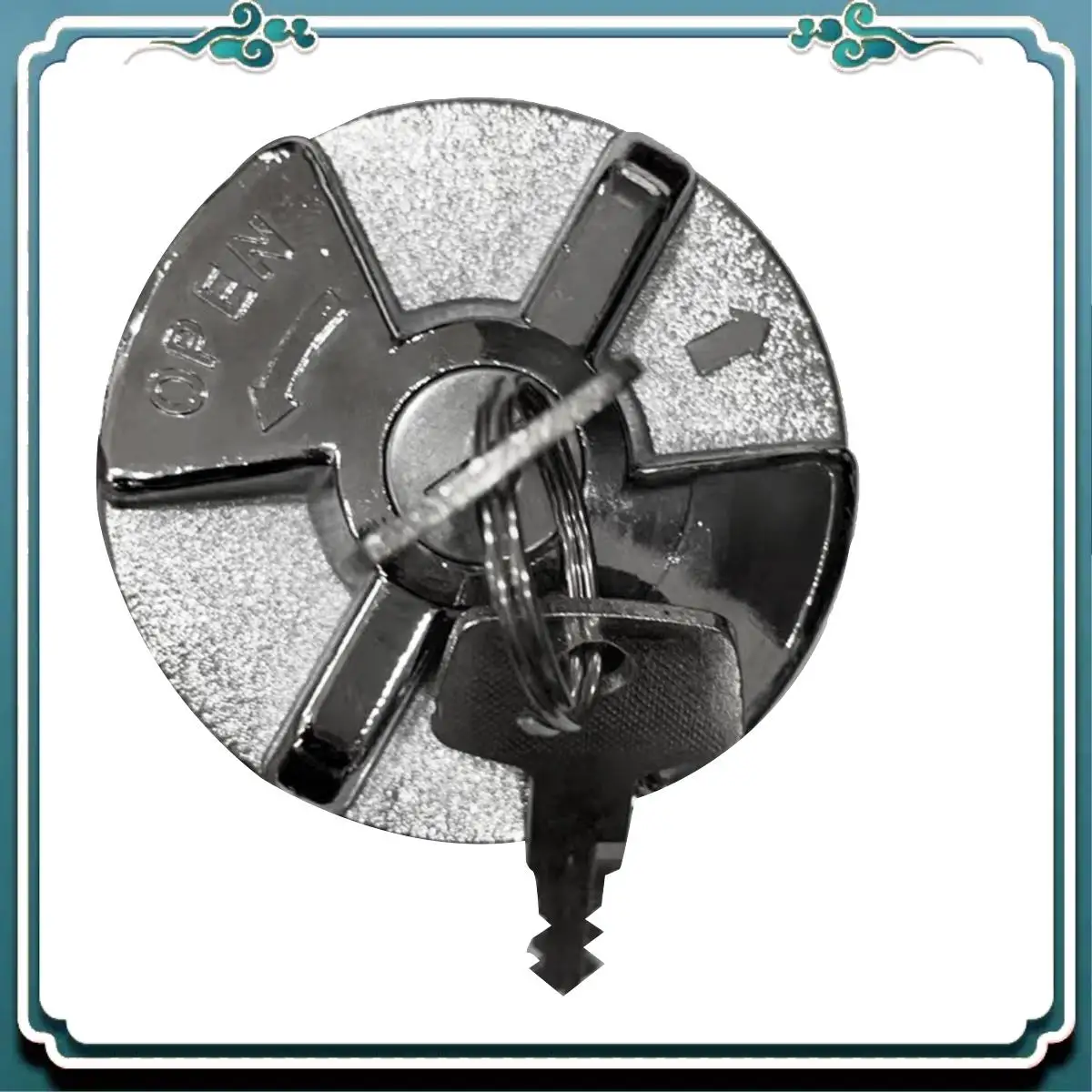 ABTU-1 Piece Cylinder Locking Fuel Cap For Toyota All Hilux / 4-Runner Diesel Models With Twise Type Cap 69058-60071