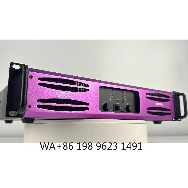 

2000W Class D Digital Amplifier 2CH High Power Professional Outdoor Stage Metal Equipment