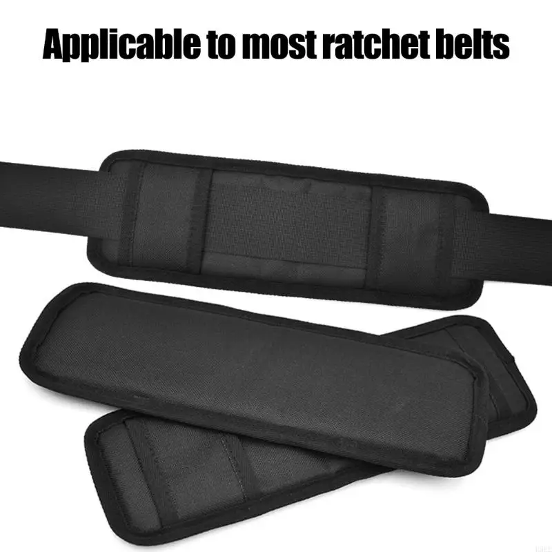 Cargo Travel Finish Guard Sleeve with Padded Fabric Contact Layer, Reusable Hold-Down Cover for Trailer Hauling and Loading H9EE