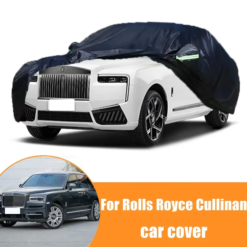 

For Rolls Royce Cullinan All-Weather Car Covers 6-in-1 Waterproof Dustproof UV Proof Snowproof Scratch Resistant Protection