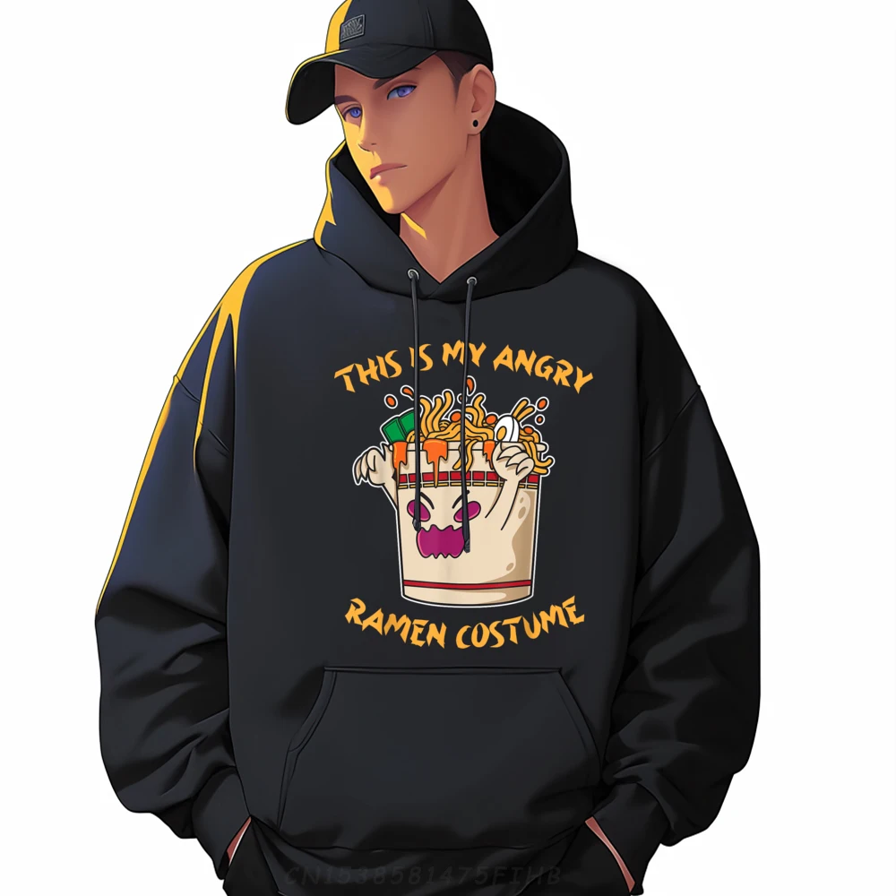 

Spicy Ramen Noodles Japanese Food Bowl Halloween Costume Cream Hoodie Breathable Sweatshirts For Men Birthday