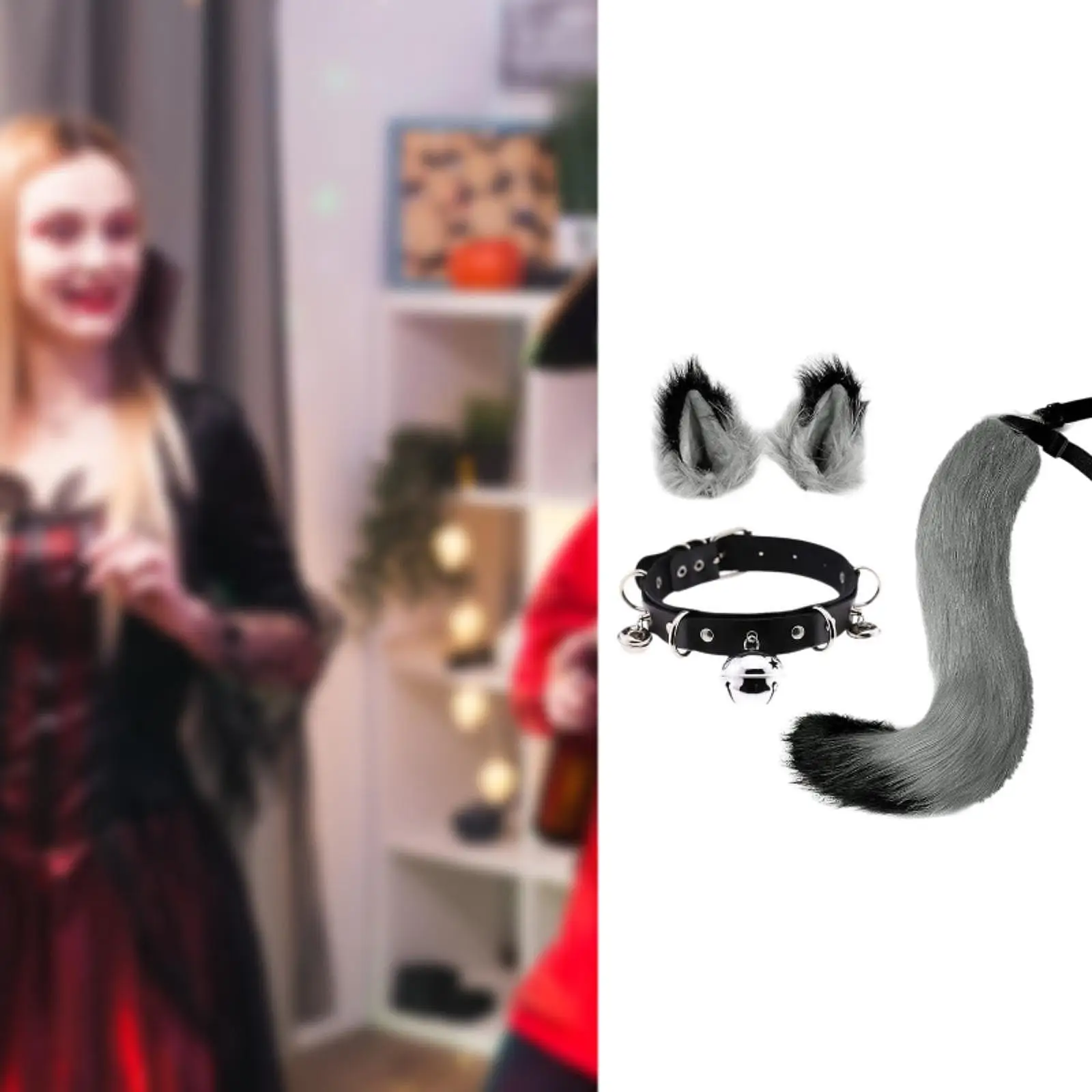 Cosplaykostuumset Mooi haarspelddier pluche kostuum voor themafeestvakantie