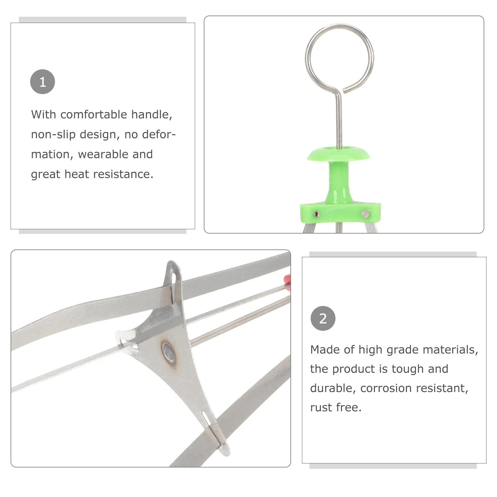 

5pcs Anti-Scalding Plate Tong Hot Bowl Clip Stainless Steel Dish Lifter For Kitchen Nonslip Gripper Pot Holder Tray Clamp