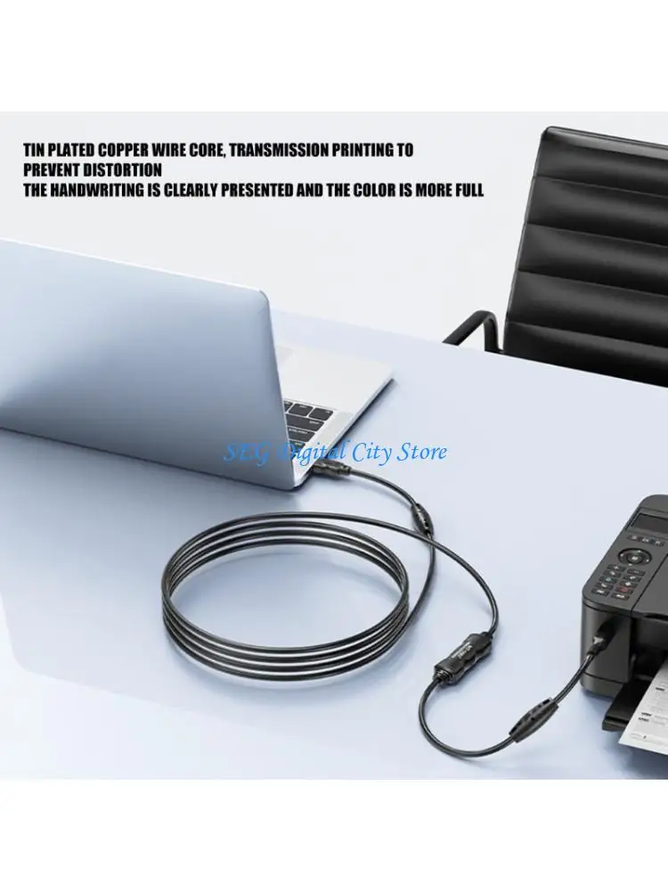 

U75B USB2.0 Active Amplifiers Printer Cable for Extended Distance Connection