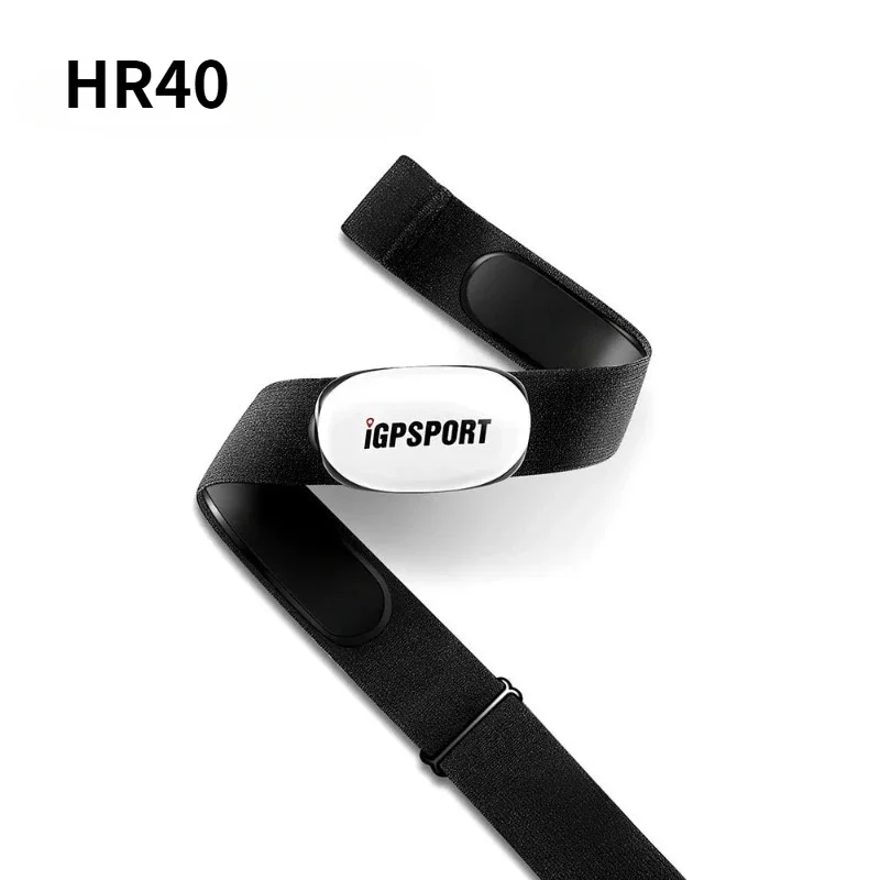 iGPSPORT HR40 Chest Heart Rate Monitor Fitness Running Sport Heart Rate Sensor Bluetooth ANT+ for Running Gym Bike Computer