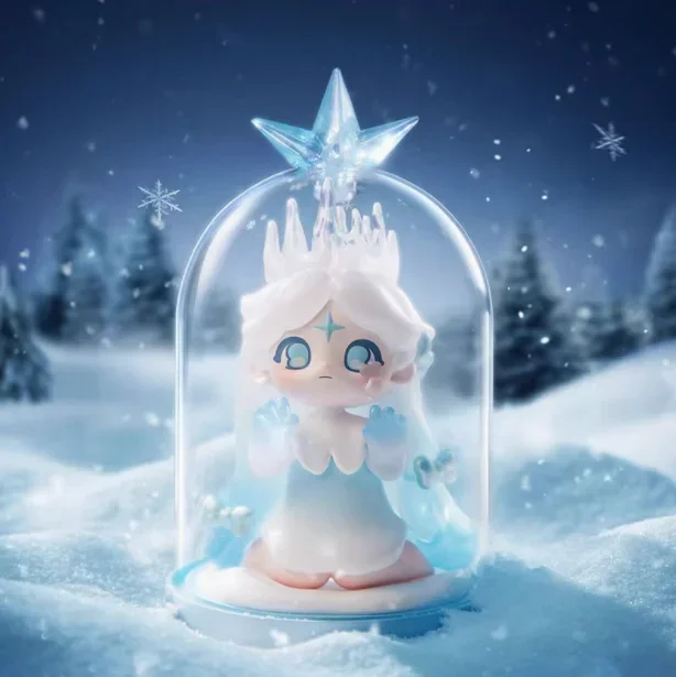 Authentische neue Pop Mart Azura warme Winter-Weihnachtsserie Blindbox Modefiguren trendige Spielzeuge Desktop-Zubehör Geschenke