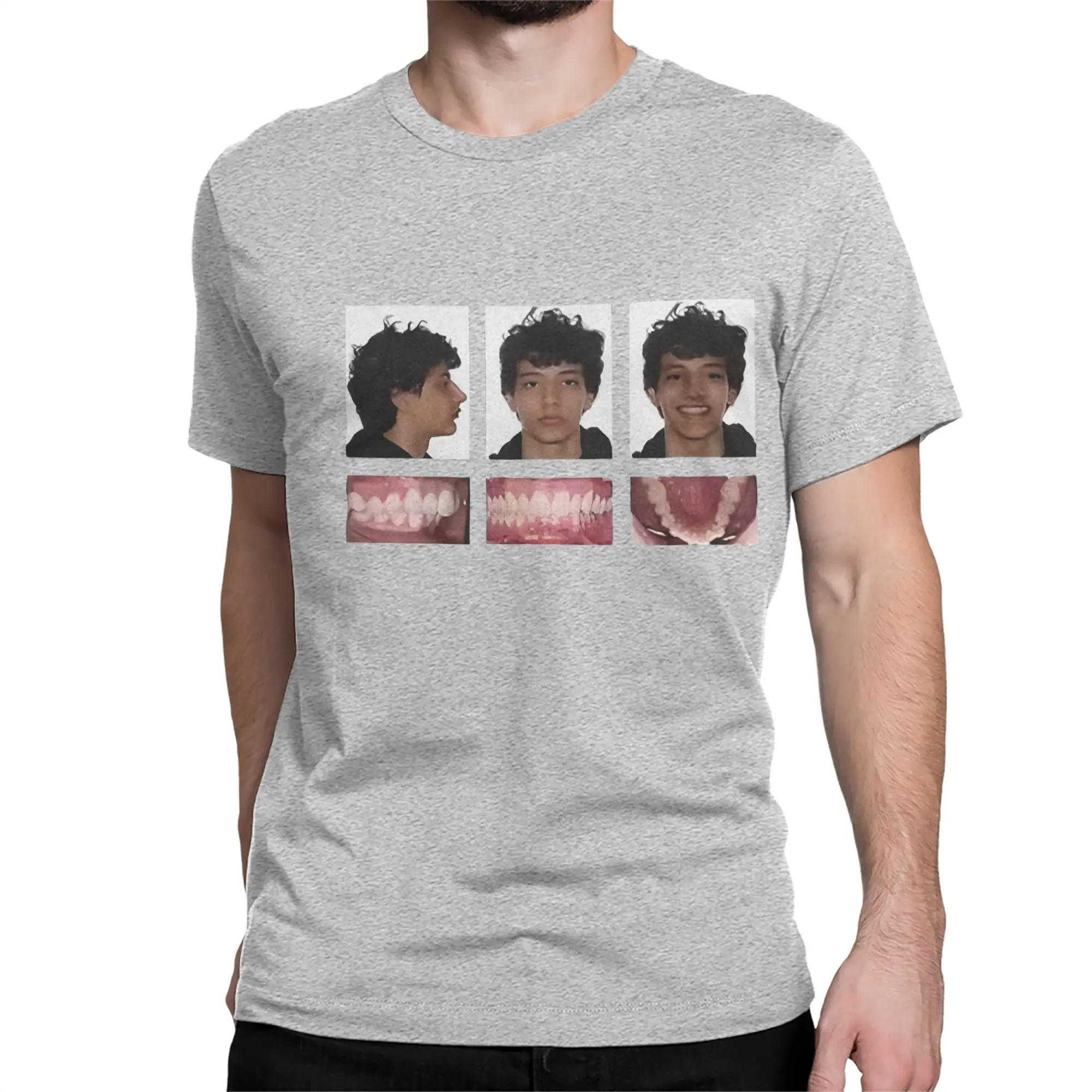 Men T-Shirt Slushy Noobz    Funny Cotton Tees Short Sleeve Out of Character  T Shirts Crewneck Clothing Birthday Present