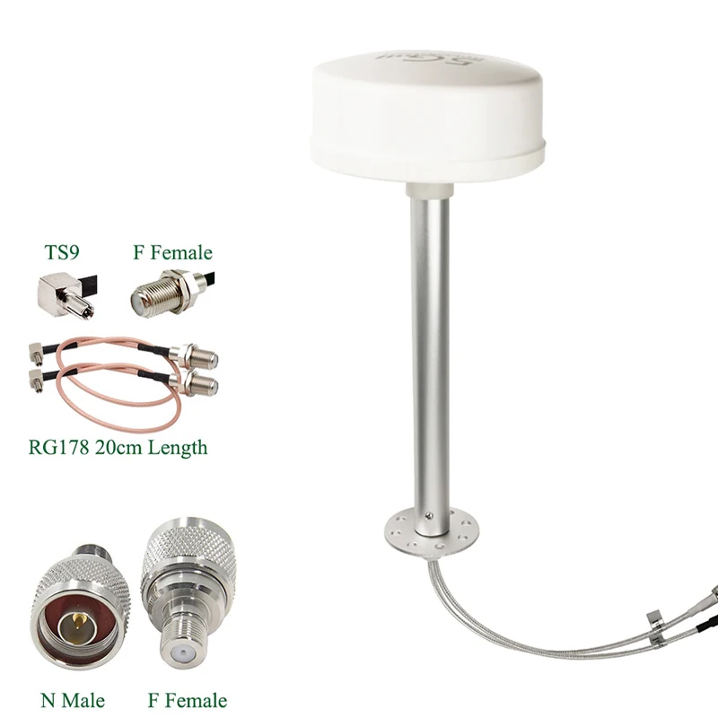 STC Zain Mobily 5g 4g 3g 2g antenna feedhorn 600-6000MHz Outdoor mimo feed 2X30dBi Long distance ultra External Antenna