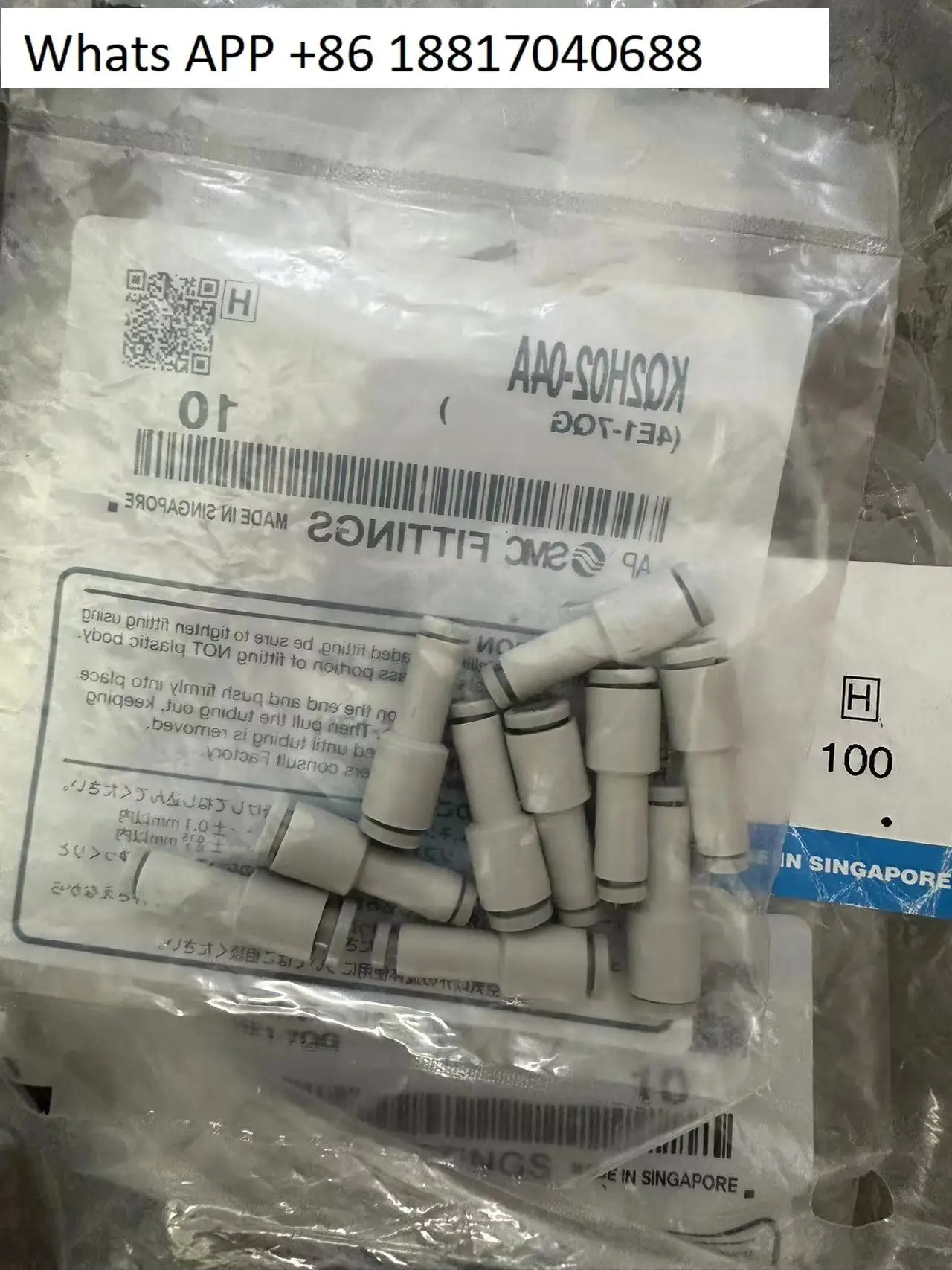 

10PCS SMC connector KQ2H02-04A KQ2H02-M3G new