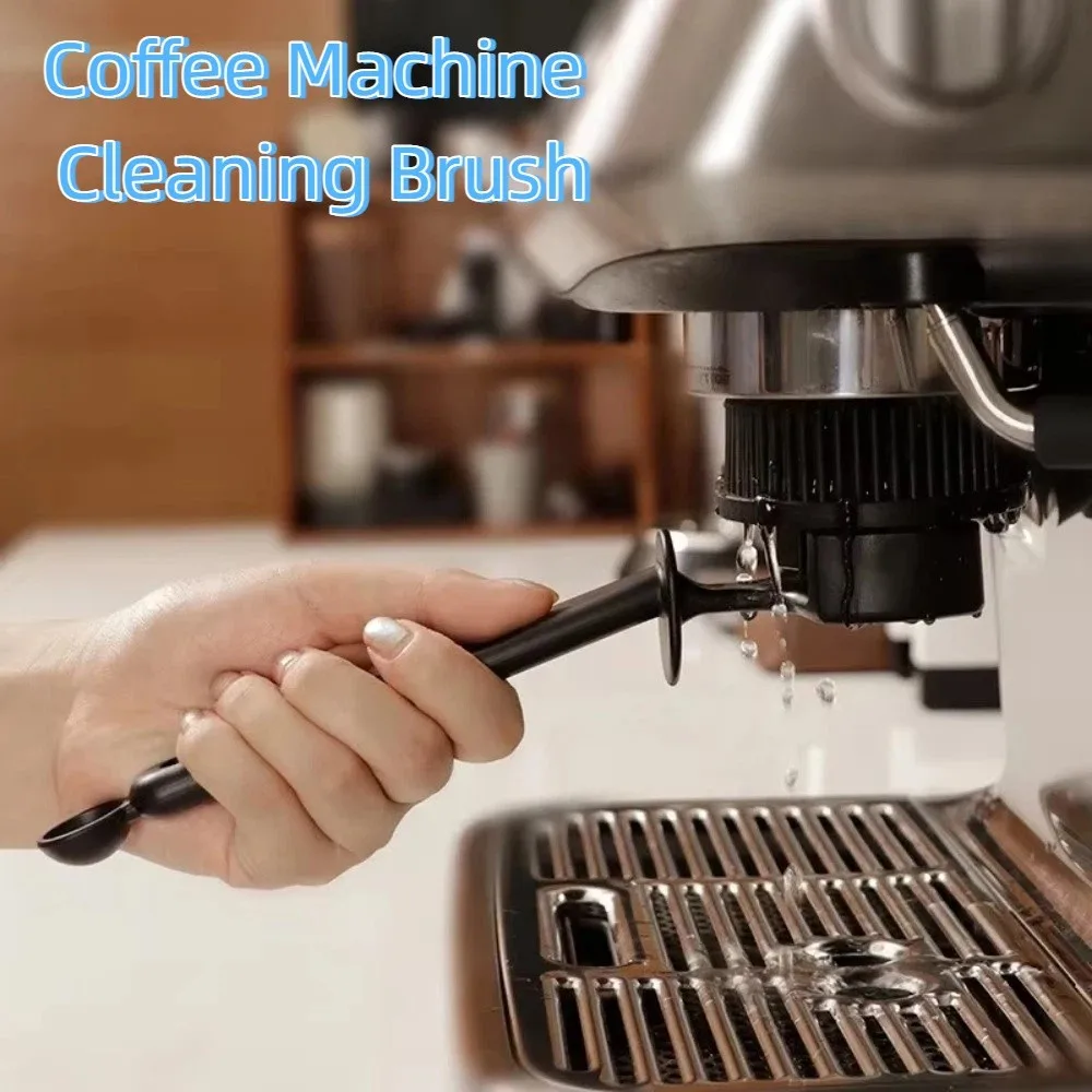 

Silicone Coffee Machine Cleaning Brush 51/58 Mm Heat-resistant Coffee Maker Cleaning Brush Detachable Removable Head