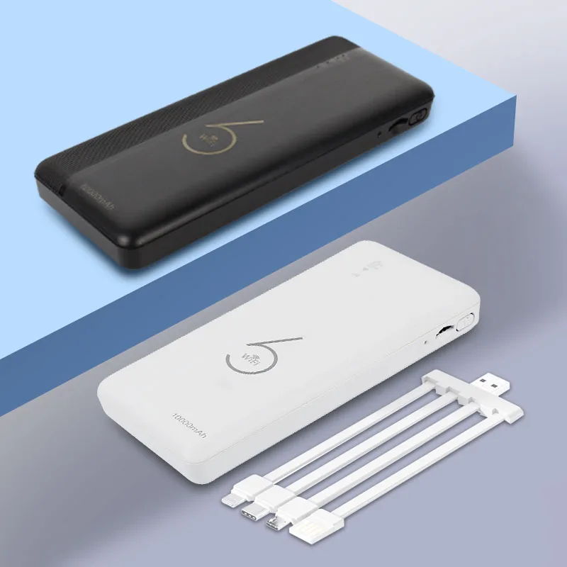 Oem/odm mini portátil 4g lte wifi6 roteador sem fio 10000mah com slot para cartão sim powerbank roteador wifi hotspot com banco de potência