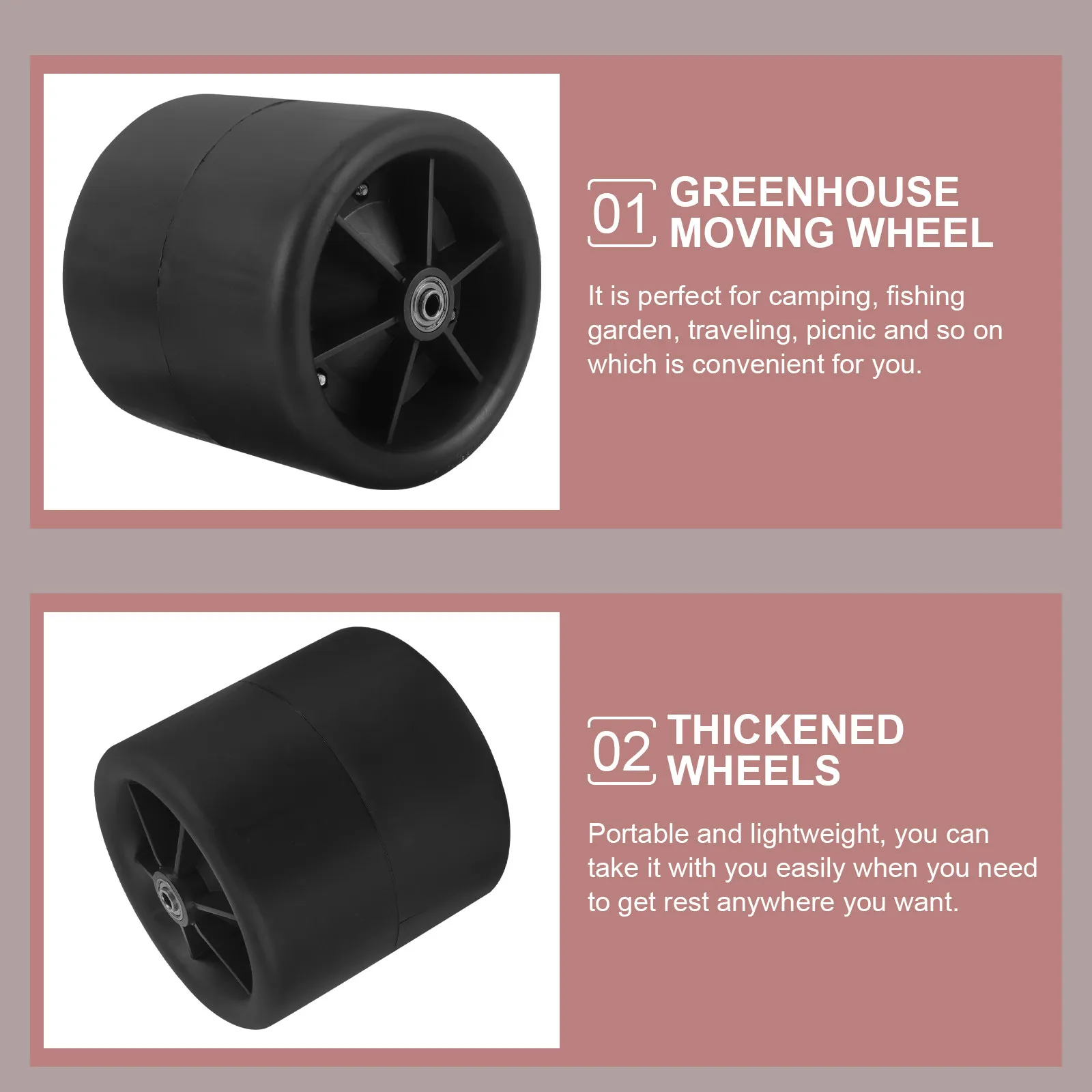 

Садовый стул на колесах из высокоплотной резины: устойчивый, компактный, передвижной, для путешествий, пикников и кемпинга