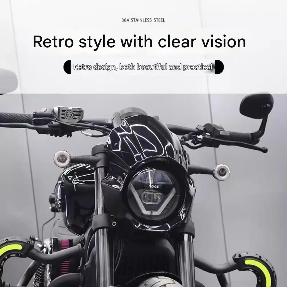FOR VOGE CU625 Custom Special-Shaped Headlight Cowl Retro Front Contour Refinement High-Speed Wind Reduction Airflow Direction