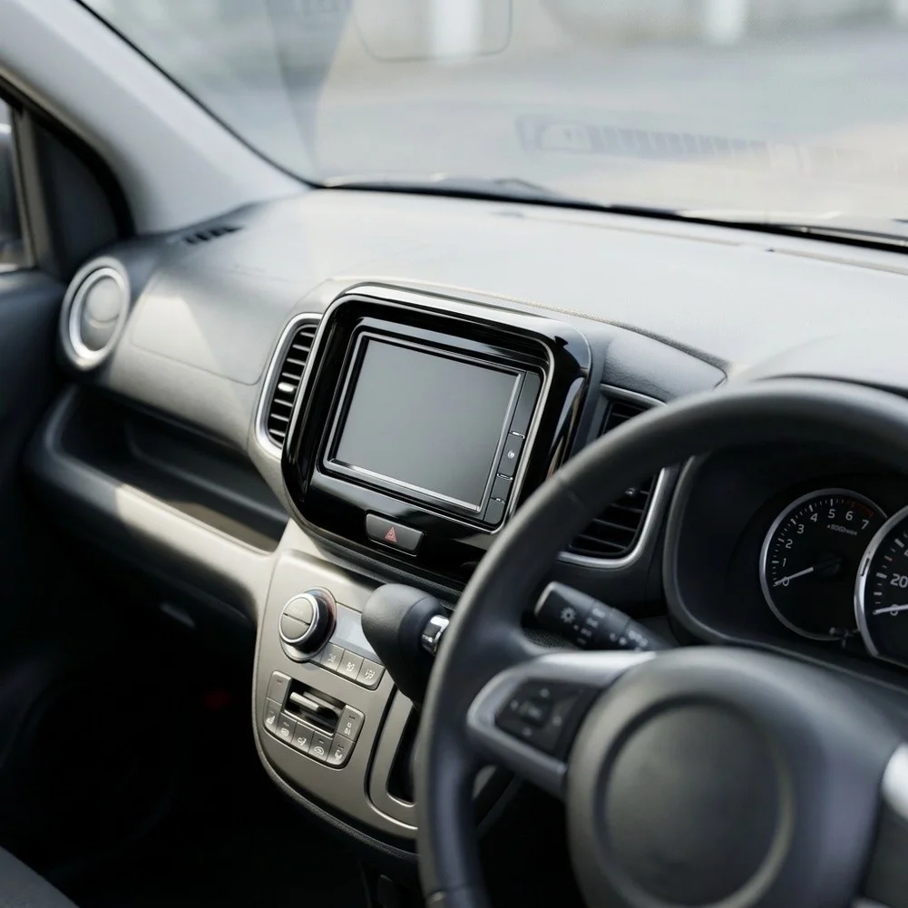Dashboard Decor Frame Compatible with For Suzuki For Spacia For Custom M K04 2024 LHD ABS Plastic Interior Design