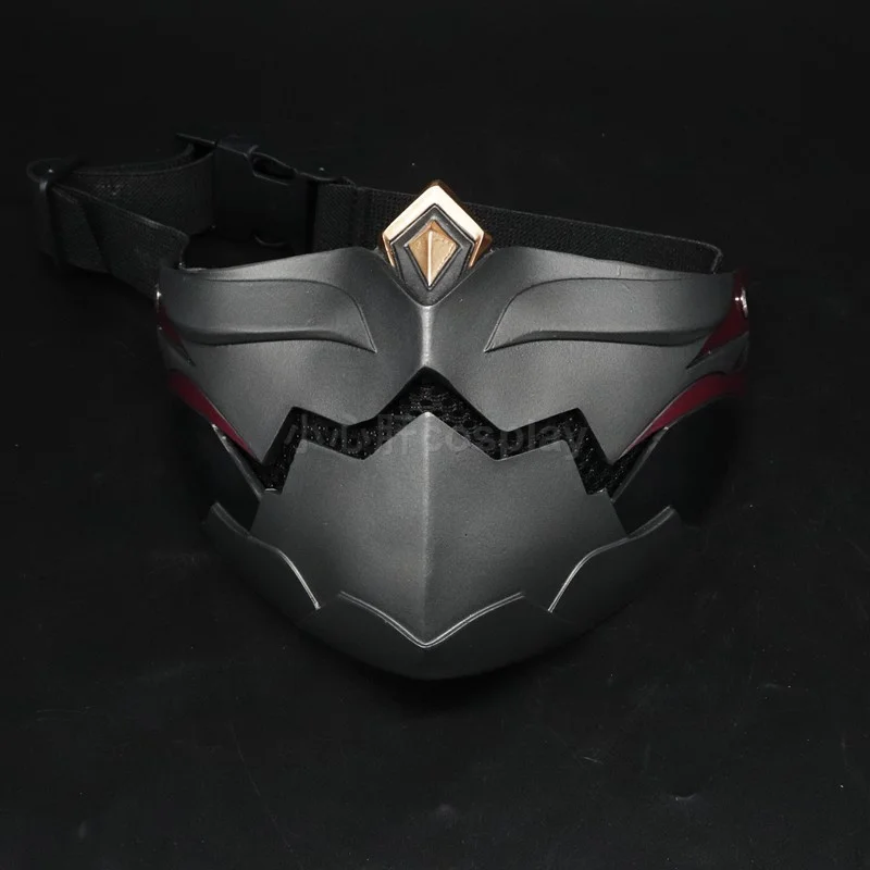Genshin Impact Masker Nieuwe Account Kuki Shinobu Cosplay Masker Handgemaakte Hars Ninja Masker Halloween Rekwisieten