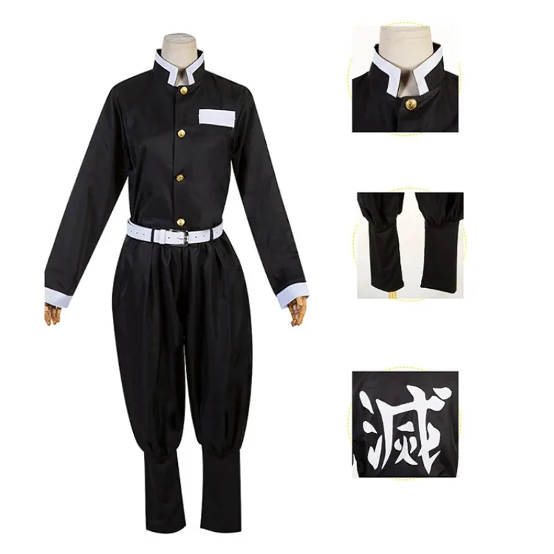 

Новинка 2025, аниме «Убийца демонов», Kimetsu No Yaiba Rengoku Kyoujuro, костюмы для косплея на Хэллоуин, ролевая игра, часть одежды ☆ ★ ee ☆ ★