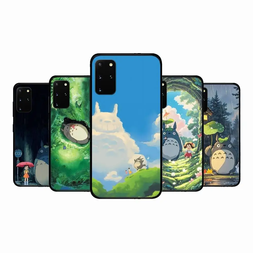 Милый чехол для телефона T-Totoros с рисунком для Samsung S 9, 10, 20, 21, 22, 23, 30, 23, 24 plus lite Ultra FE S10 Lite Funda Милый чехол для телефона T-Totoros с рисунком для Samsung S 9, 10, 20, 21, 22, 23, 30, 23, 24 plus lite Ultra FE S10 Lite Funda