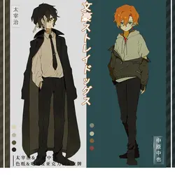 Dazai Osamu Gift Toy Figures Acrylic Stand Anime Model Action Figure Ornament Accessories Models Nakahara Chuya