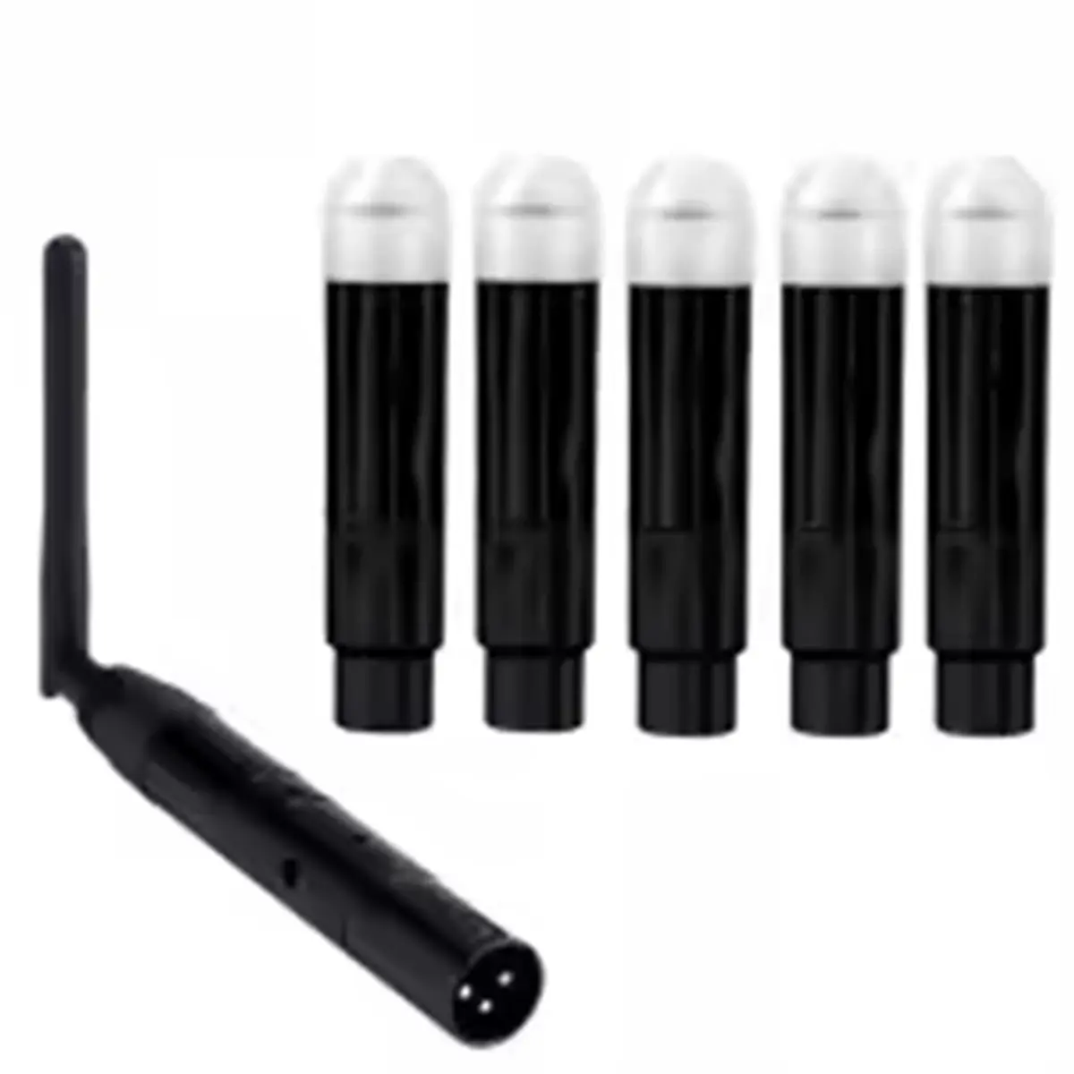 L73A NEW Dj 2.4G Wireless Receiver with Built-in Battery for Professional Stage & DJ Lighting EU Plug