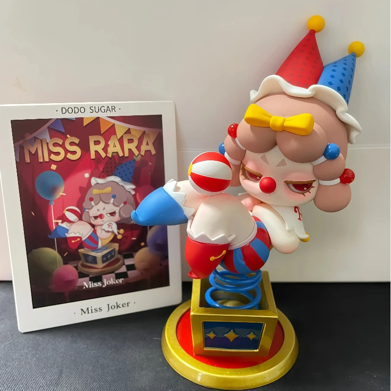 Miss Rara Grow Unchecked Series Blind Box Ręcznie Robione Lalki Niespodzianka Urodzinowa Uroczy Prezent Ozdoby na Biurko Modna Kolekcjonerska Zabawka