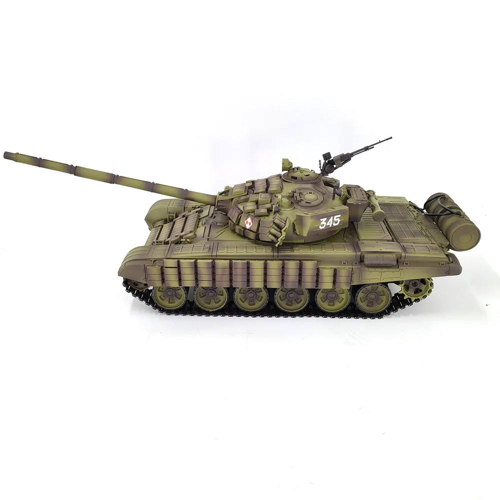 Henglong 3939 w całości z metalu rosyjski T-72ERA RC Model czołgu wybuchowa ochrona przed ramionami pilot zdalnego sterowania symulacja zdalnie