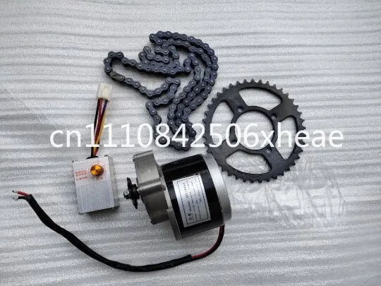 12V DC brushed geared motor modified small equipment, positioning speed control kit