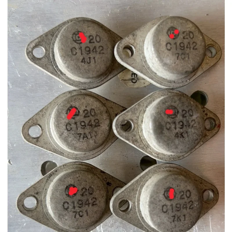5Pcs Original Disassembled 2Sc681A C681A 2Sc1413 C1413 High-Power Audio Amplifier Paired Transistors with Iron Cap Crystal High-Definition Tube