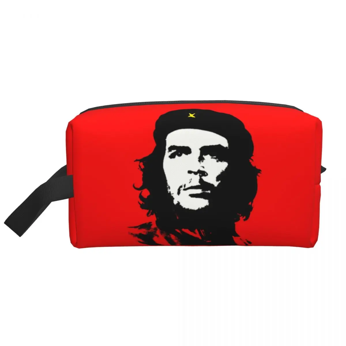 Custom Che Guevara Makeup Bag Women Travel Cosmetic Organizer Fashion Cuba Cuban Socialism Freedom Storage Toiletry Bags