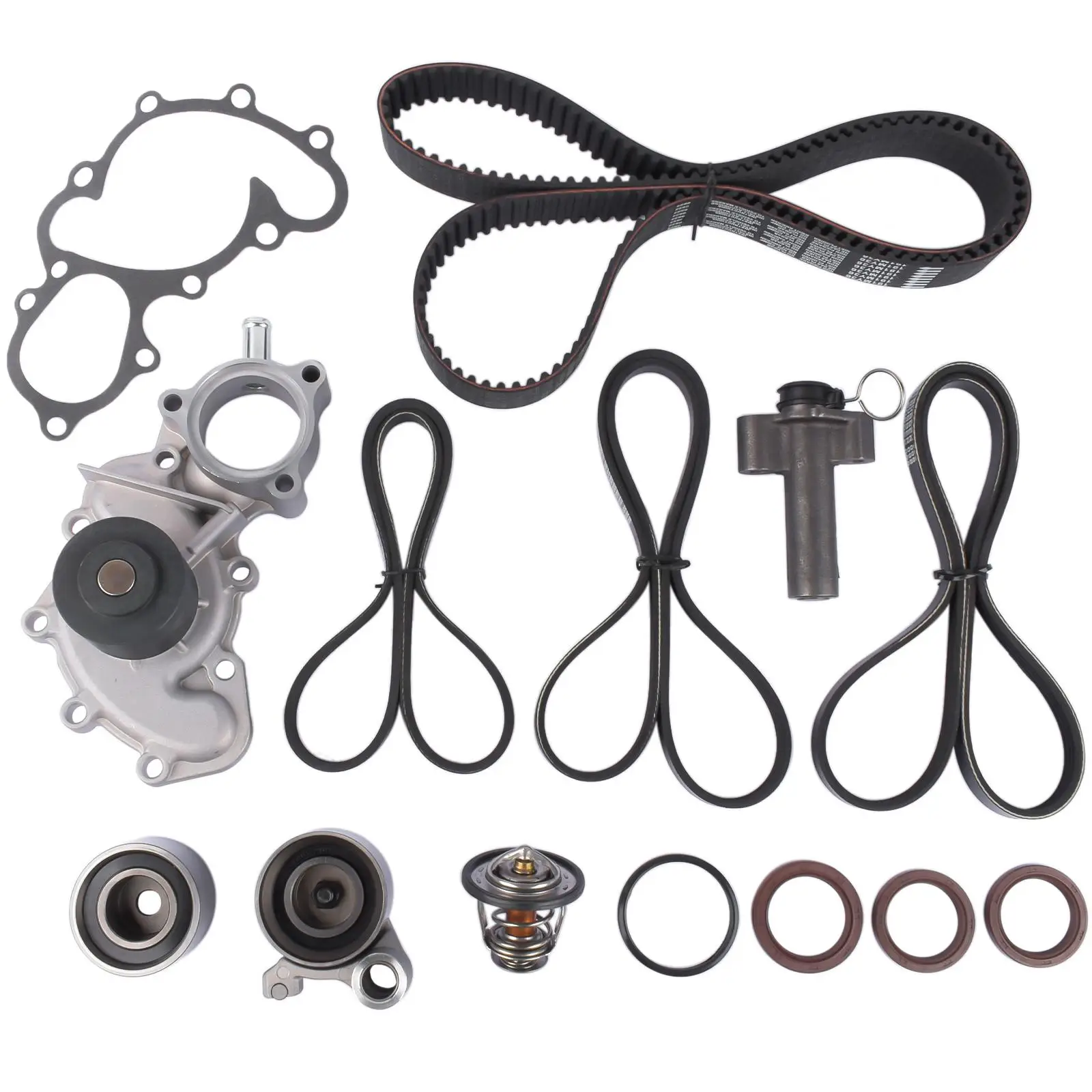 Kit de courroie de distribution de pompe à eau, Toyota 4Runner Keepoma T100 Tundra 5VZFE 2WD et version, 13503-62040, AP01